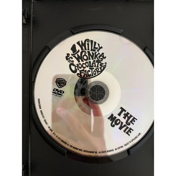 Willy Wonka & The Chocolate Factory DVD 1971 Musical Fantasy Movie Pre-Owned - Picture 2 of 4